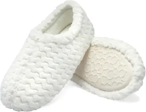 Fruit of the Loom House Slippers For Women, Memory Foam Insole, Indoor Outdoor, Comfy, Chevron