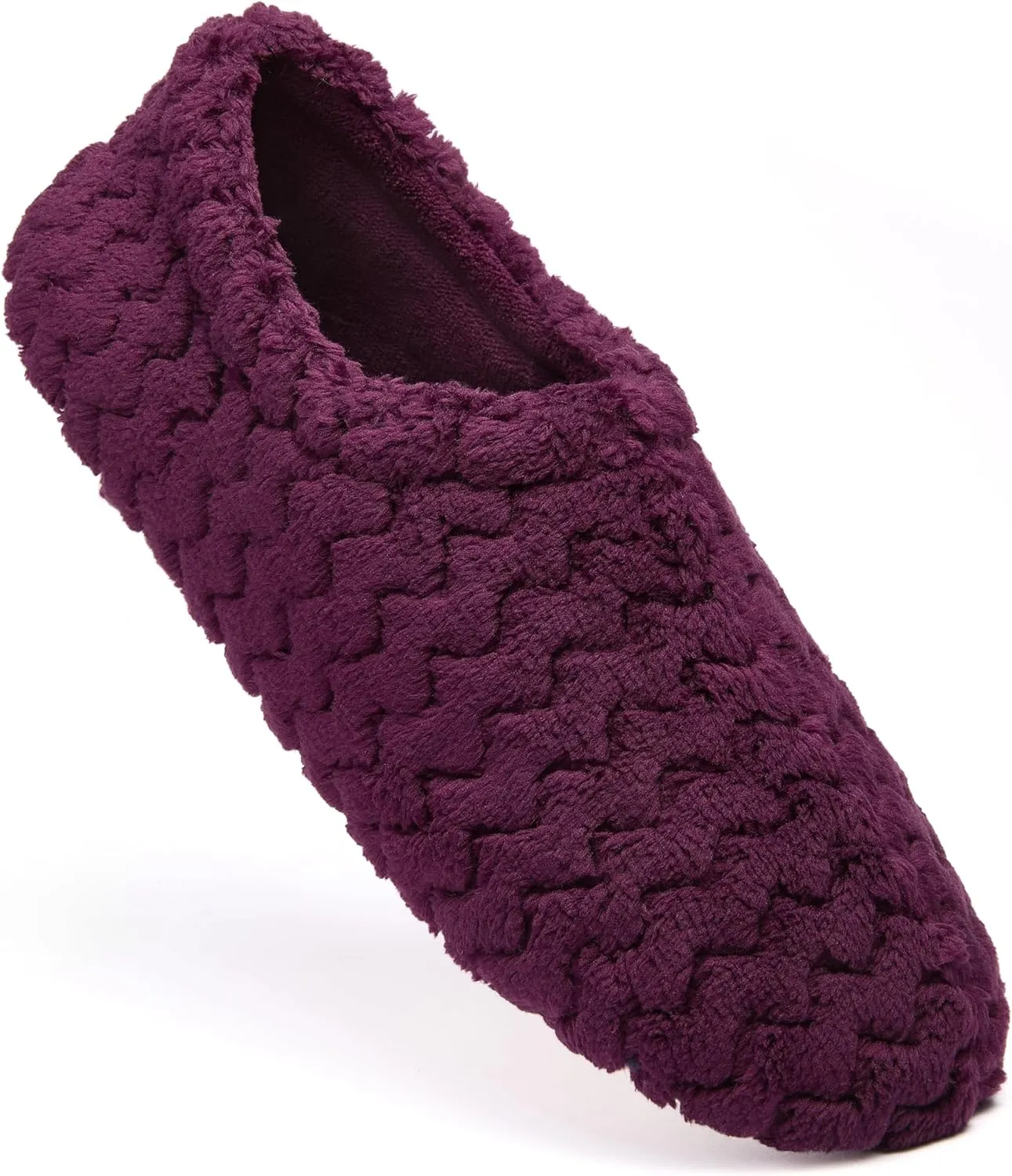 Fruit of the Loom House Slippers For Women, Memory Foam Insole, Indoor Outdoor, Comfy, Chevron