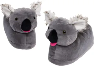 Funziez! Fuzzy Animal Slippers Womens & Mens, Funny Indoor House Shoes, Cute Stocking Stuffer Gift Holiday Christmas Hanukkah