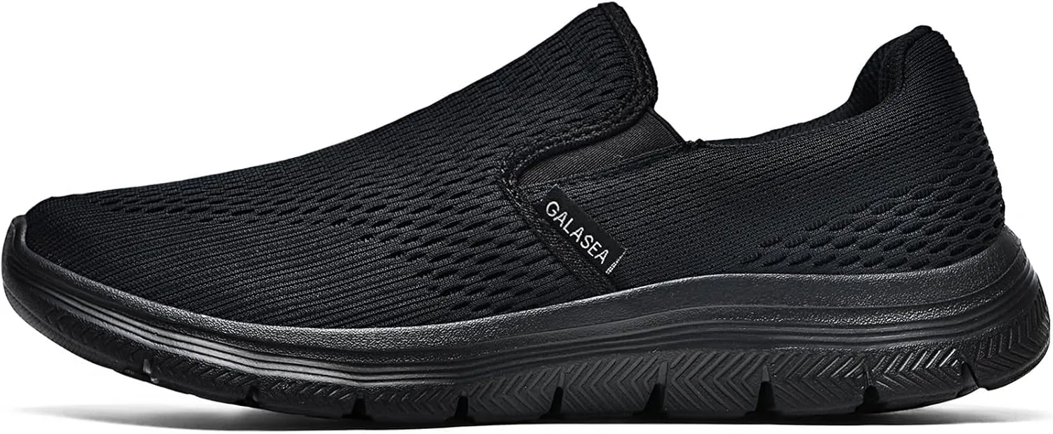 GALASEA Men's Casual Slip on Mesh Loafer Breathable Sneakers Ultralight & Comfort Walking Shoes