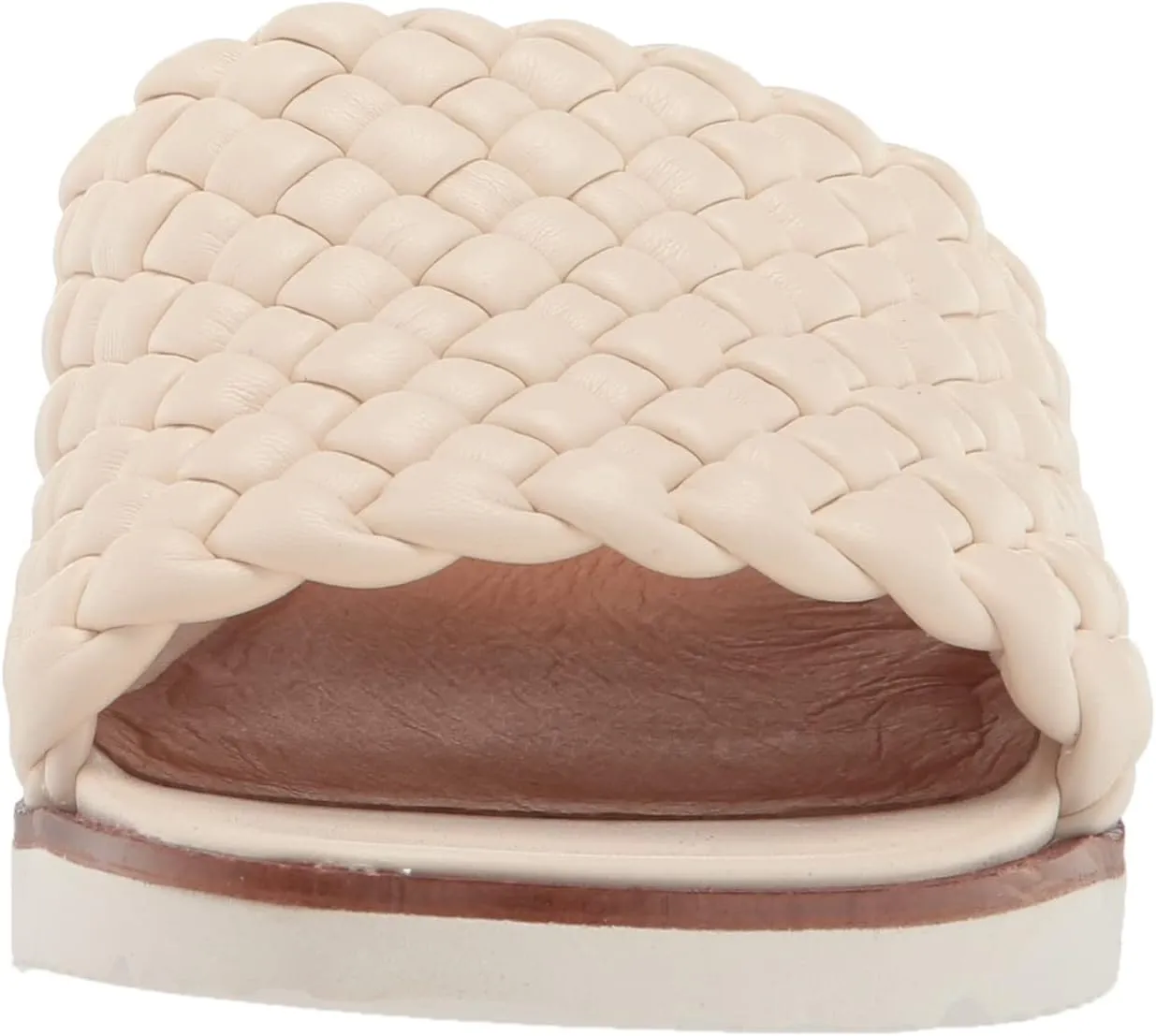 Gentle Souls by Kenneth Cole Women's Lavern Lite Braid Slide Sandal