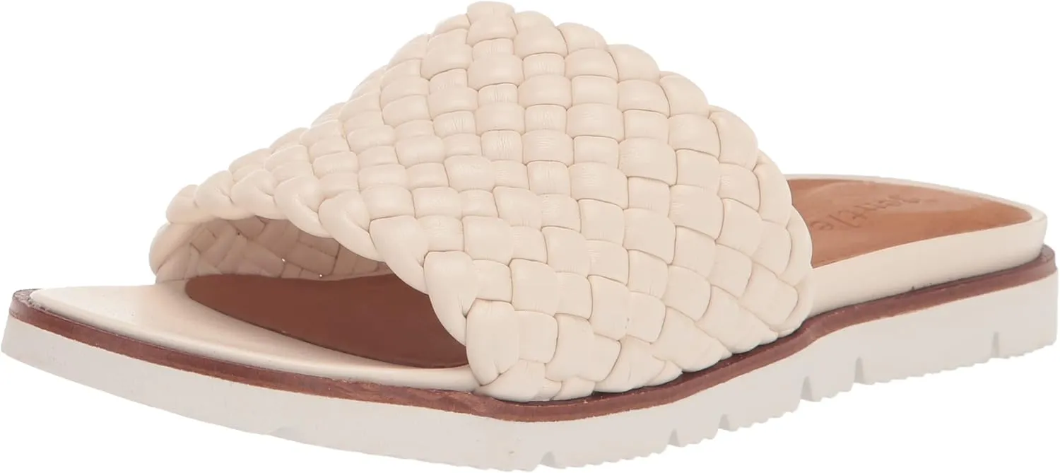 Gentle Souls by Kenneth Cole Women's Lavern Lite Braid Slide Sandal