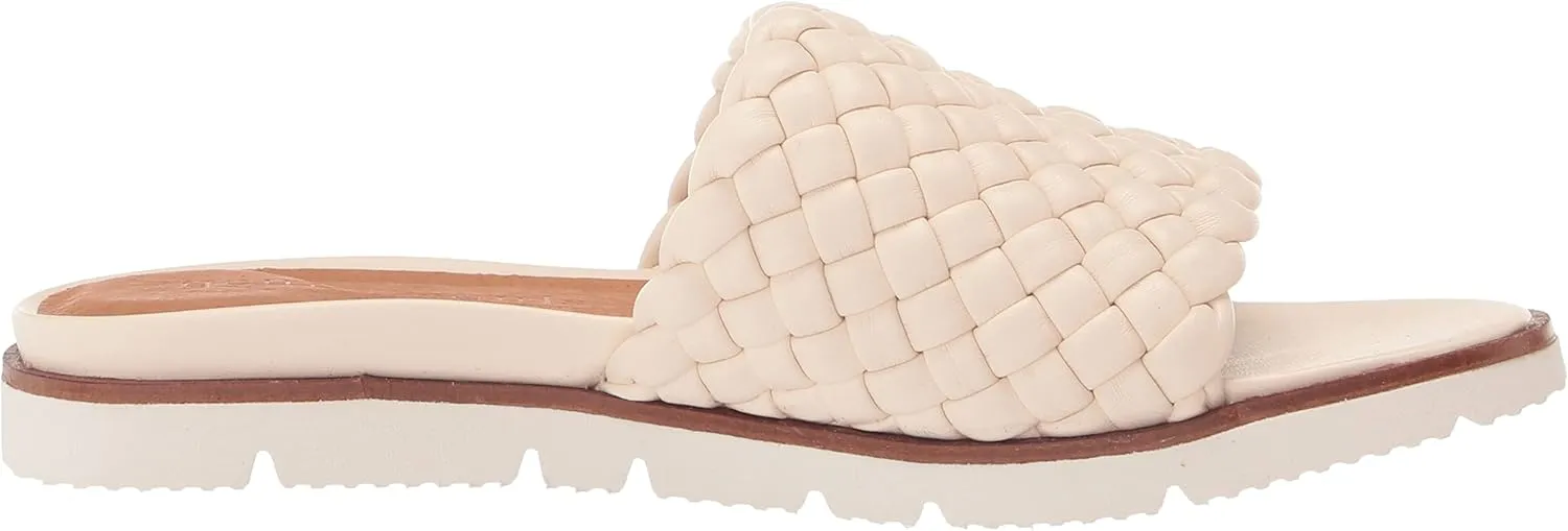 Gentle Souls by Kenneth Cole Women's Lavern Lite Braid Slide Sandal