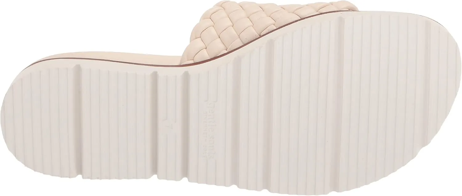 Gentle Souls by Kenneth Cole Women's Lavern Lite Braid Slide Sandal