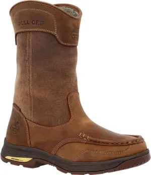 Georgia Boot Athens SuperLyte Waterproof Wellington Pull-On Boot Size 11(W)