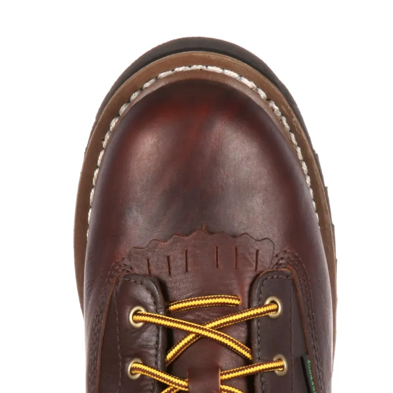 Georgia Boot G101 8in Deep Cleat WP - Soggy Brown