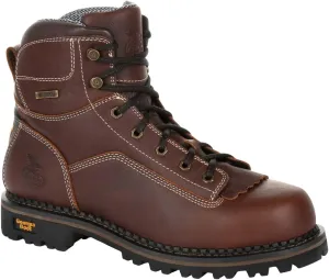 Georgia Boot Men's 6in Amp Lt Low Heel Logger Industrial Boot