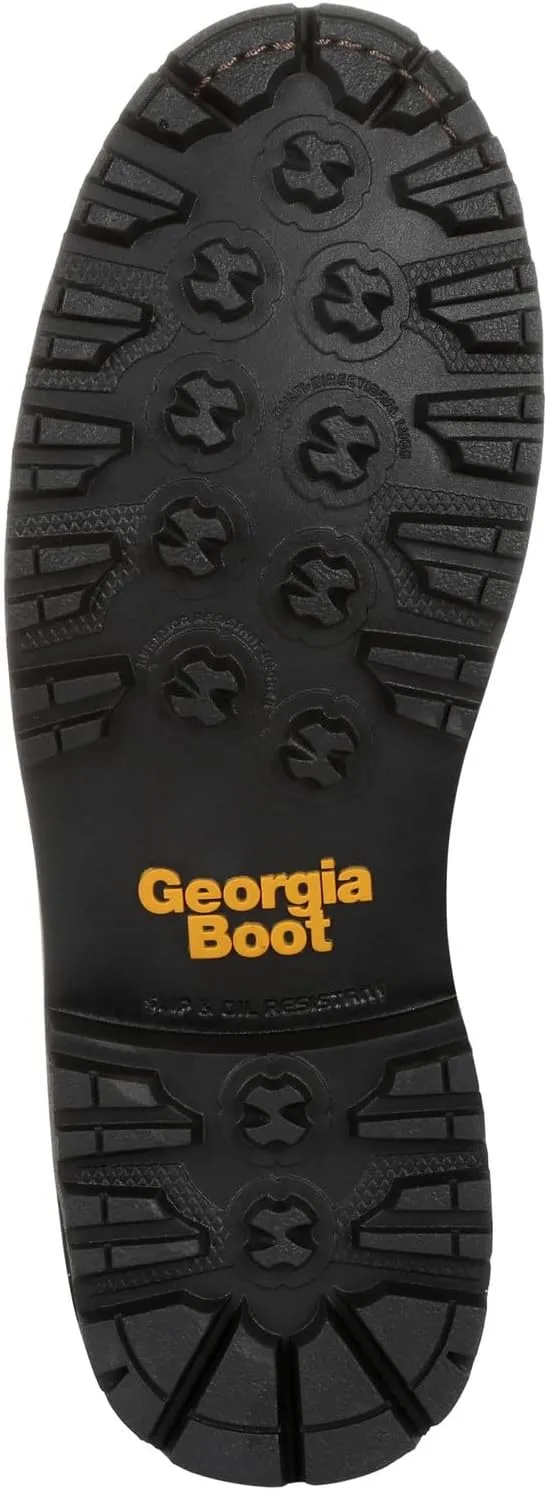 Georgia Boot Men's 6in Amp Lt Low Heel Logger Industrial Boot