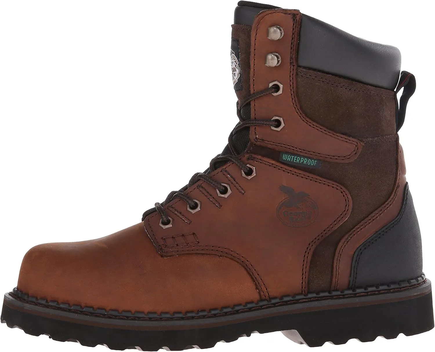 Georgia Boot Men's Georgia Brookville 8" Work Boot Work Shoe