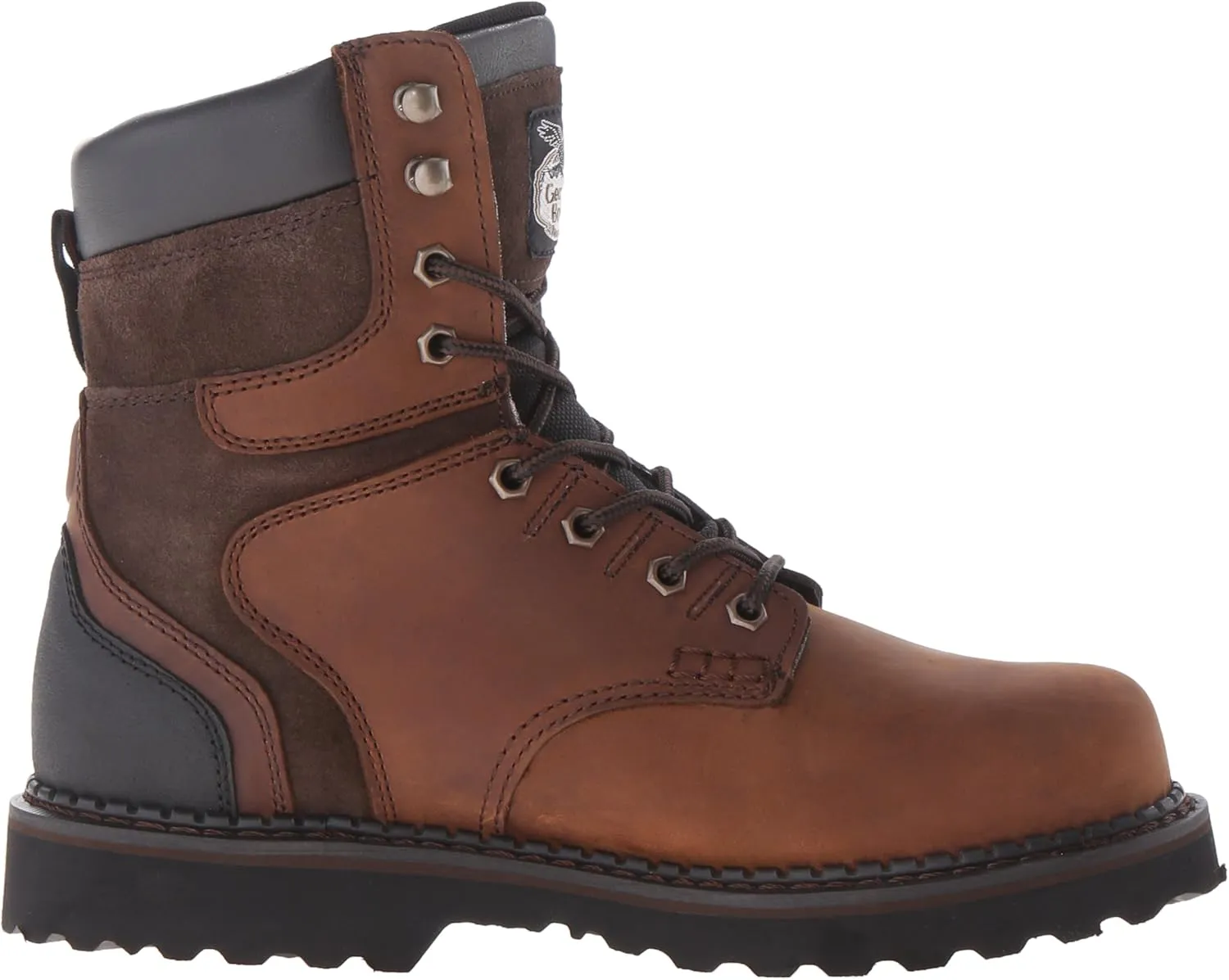 Georgia Boot Men's Georgia Brookville 8" Work Boot Work Shoe