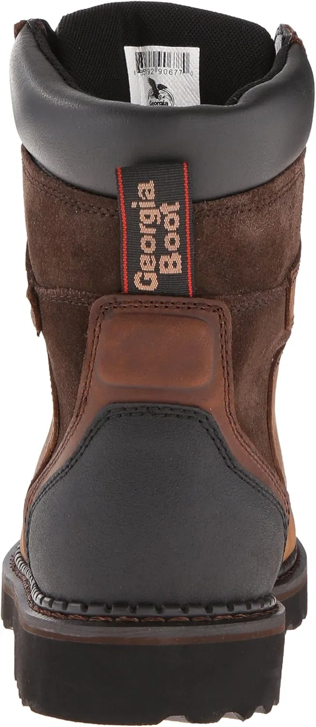 Georgia Boot Men's Georgia Brookville 8" Work Boot Work Shoe
