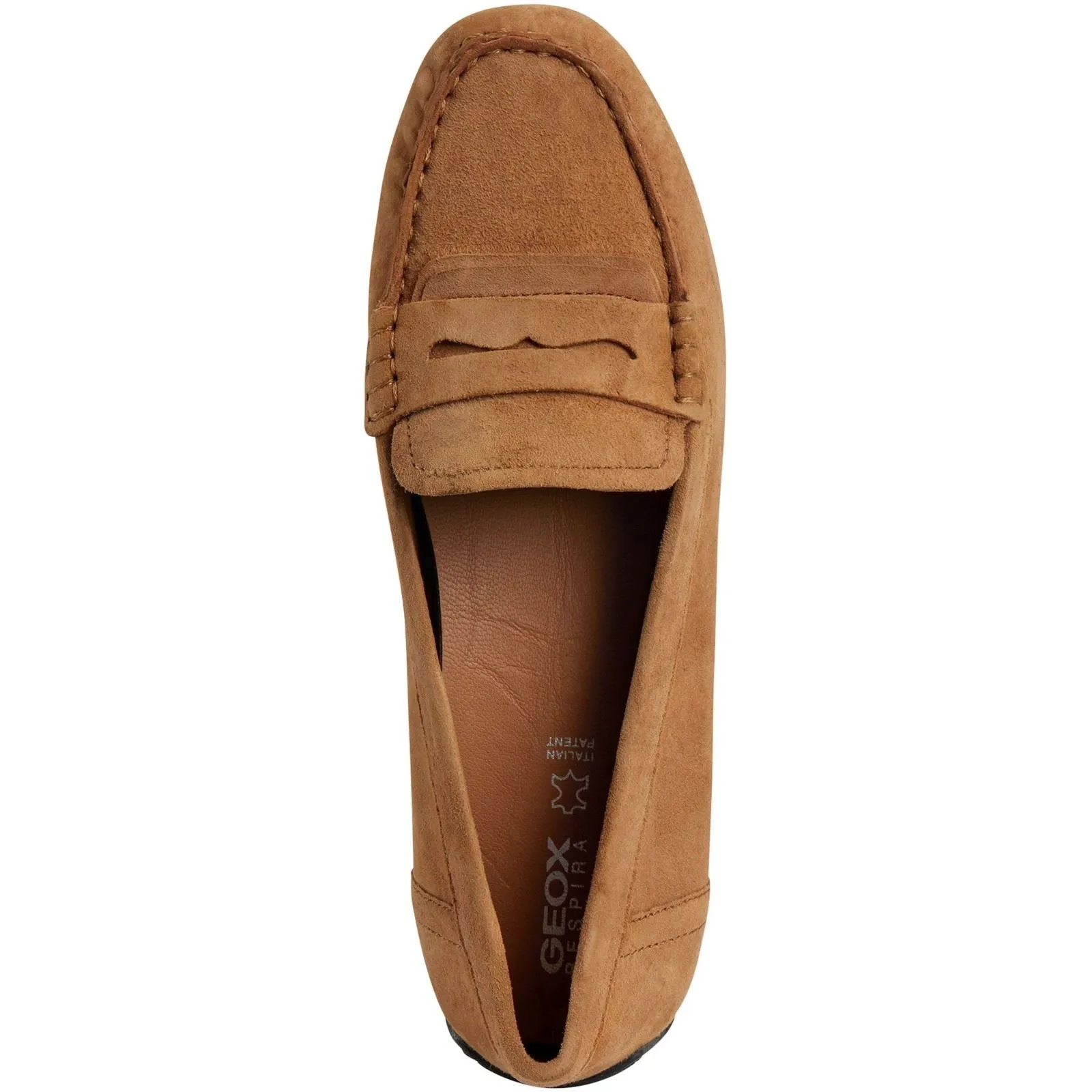Geox Women's D Kosmopolis Moccasins in Camel