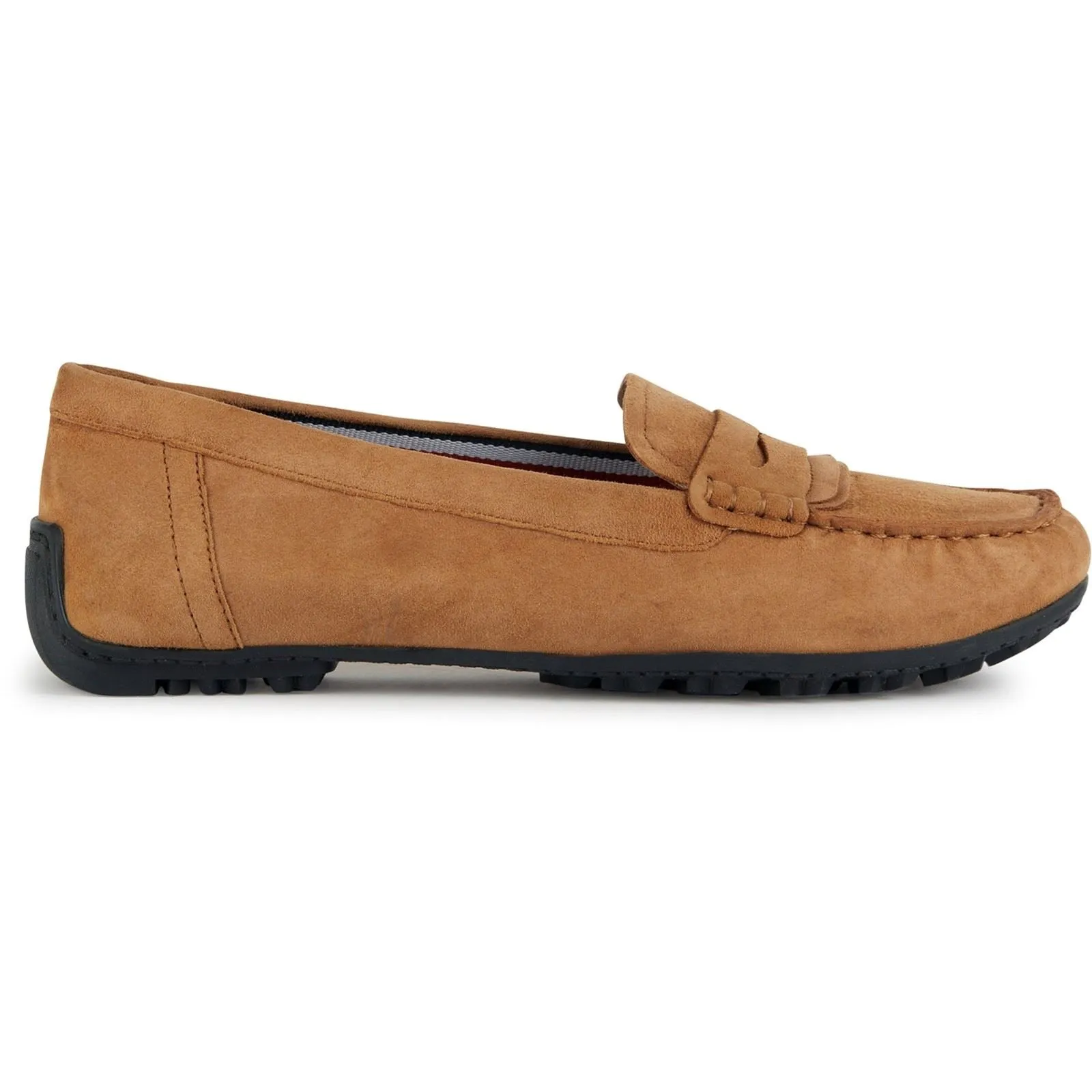 Geox Women's D Kosmopolis Moccasins in Camel
