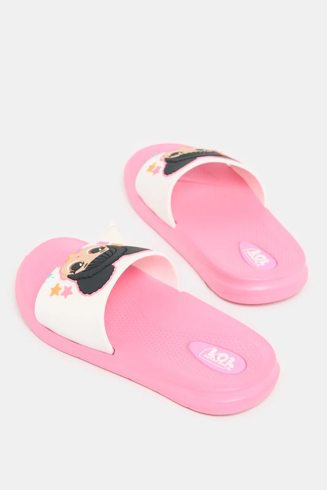 Girls Pink L.O.L Slide
