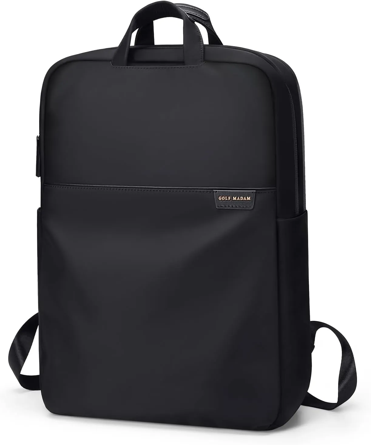 GOLF SUPAGS Travel Laptop Backpack for Women Anti Theft Slim Durable College Bookbag Business Computer Bag Fit 13.3Inch Notebook (Black, 13.3Inch)
