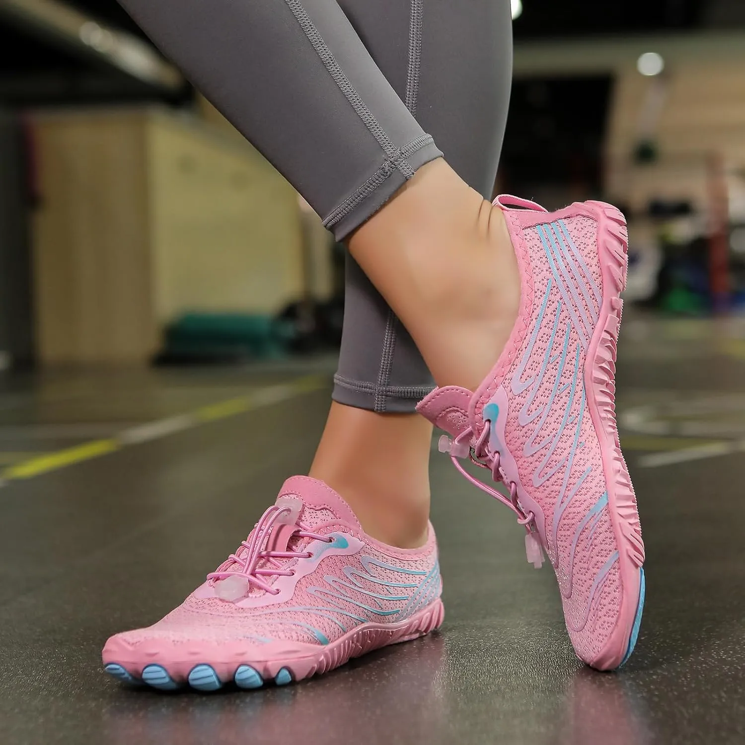 Grounded Footwear Barefoot Shoes for Women Men Quick Dry Hiking Sneakers Breathable Soft Trail Running Shoes Footwear