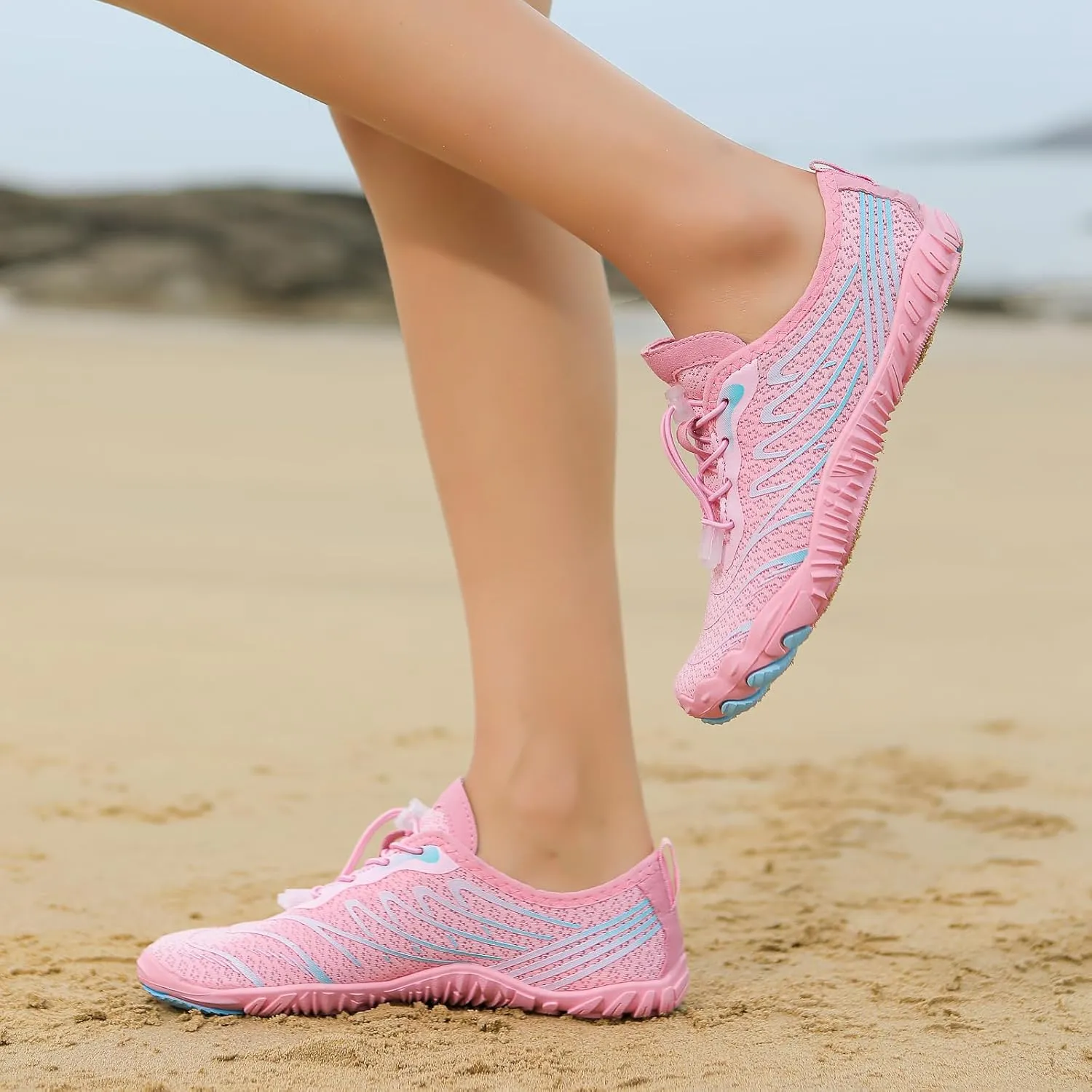 Grounded Footwear Barefoot Shoes for Women Men Quick Dry Hiking Sneakers Breathable Soft Trail Running Shoes Footwear