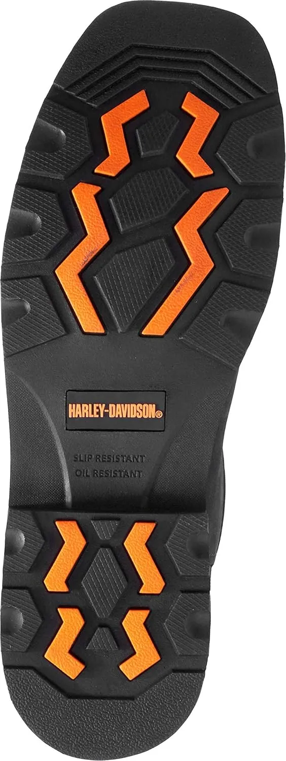 Harley-Davidson Men's Altman Composite Toe Waterproof Leather Motorcycle Western Work Boot