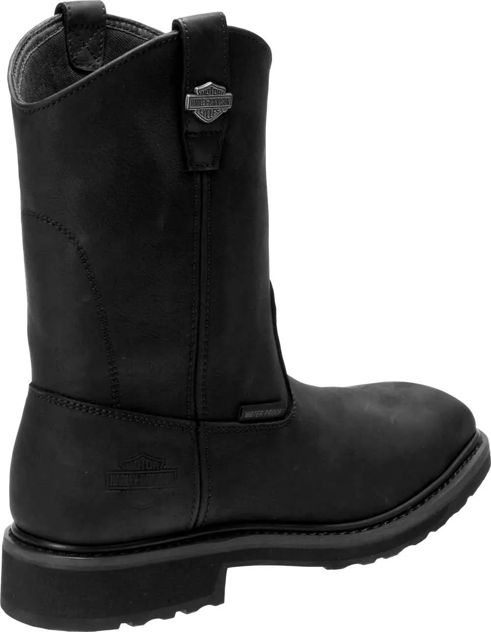 Harley-Davidson Men's Altman Composite Toe Waterproof Leather Motorcycle Western Work Boot