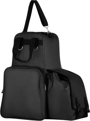 Harrison Howard Equestrian Pack Equipment Multi-Functional Carry Bag for Boots Helmet Horsewhip Horse Riding Pack Equipment