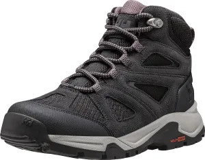 Helly-Hansen Womens Switchback Trail HT Lightweight Supportive Waterproof Hiking Boot, 990 Black/Sparrow Grey, 8F