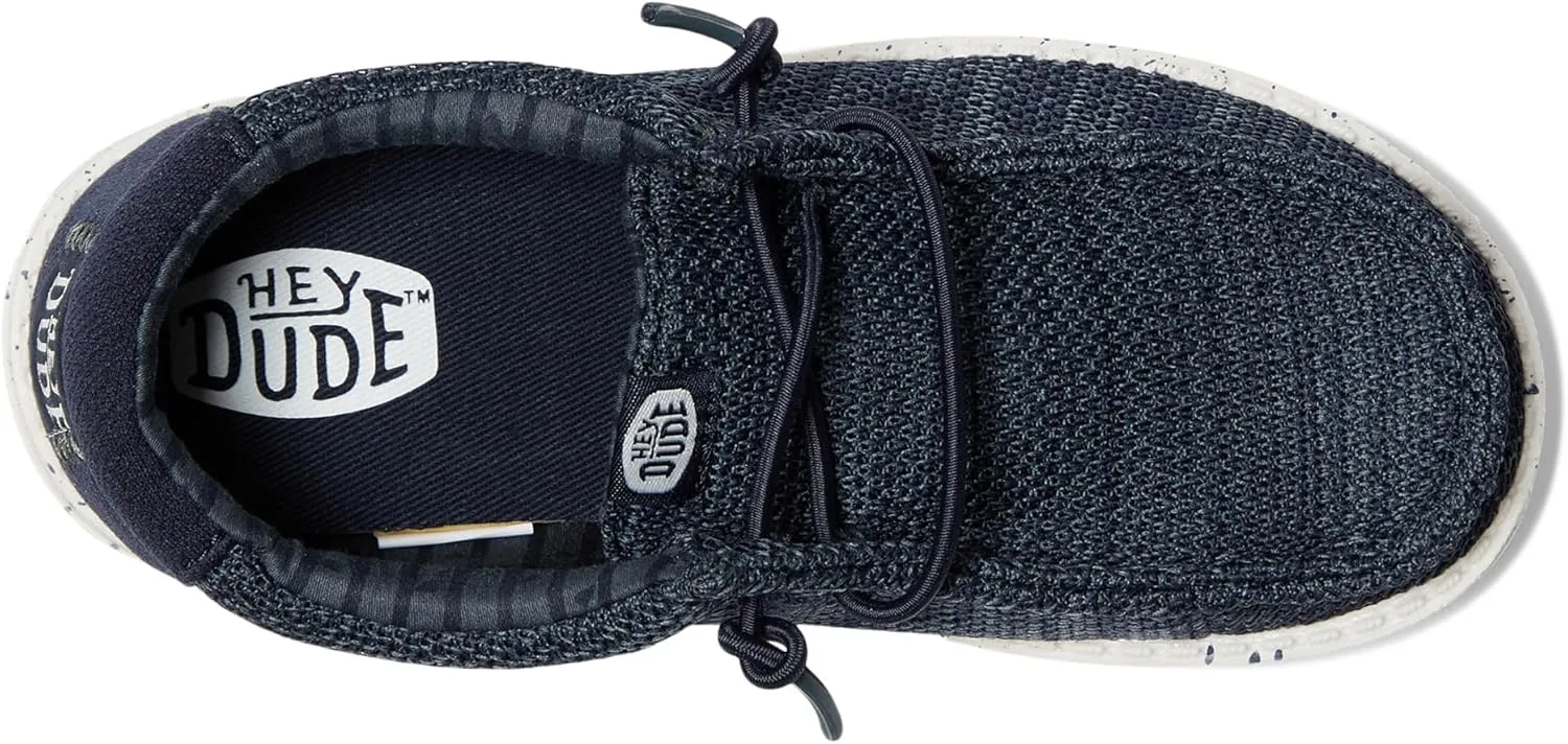Hey Dude Boy's Wally Stretch Sox (Little Big Kid) Loafer
