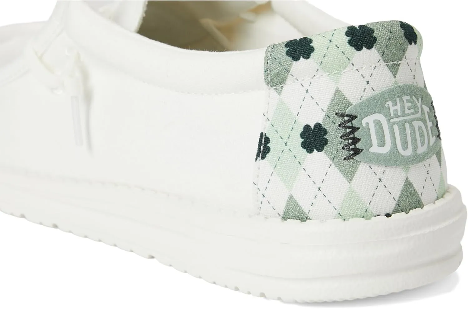 Hey Dude Men's Wally Shamrock Argyle Loafer