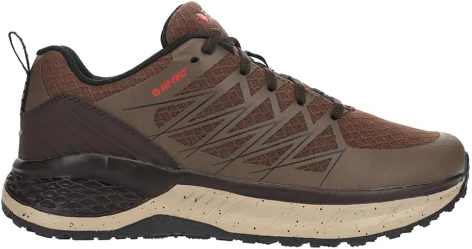 HI-TEC Mens Demolisher Low Trail Trail Running Sneakers Shoes - Brown - Size 10 M