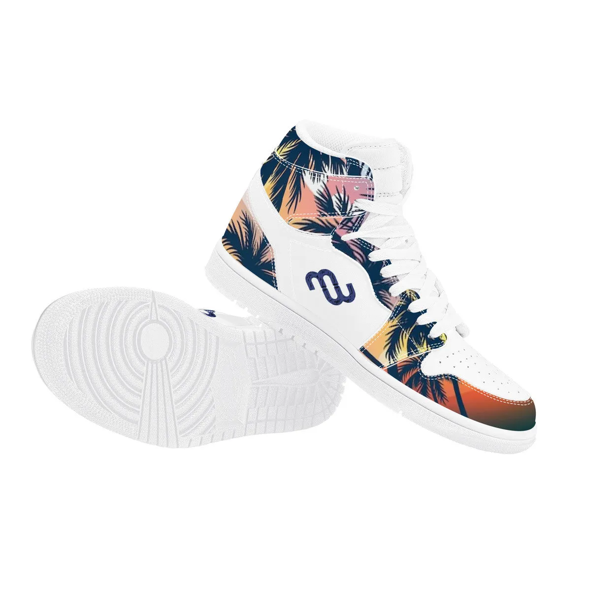 Highly rated Sneaker Priority access Synthetic Money High Top D17 Leather Bushae