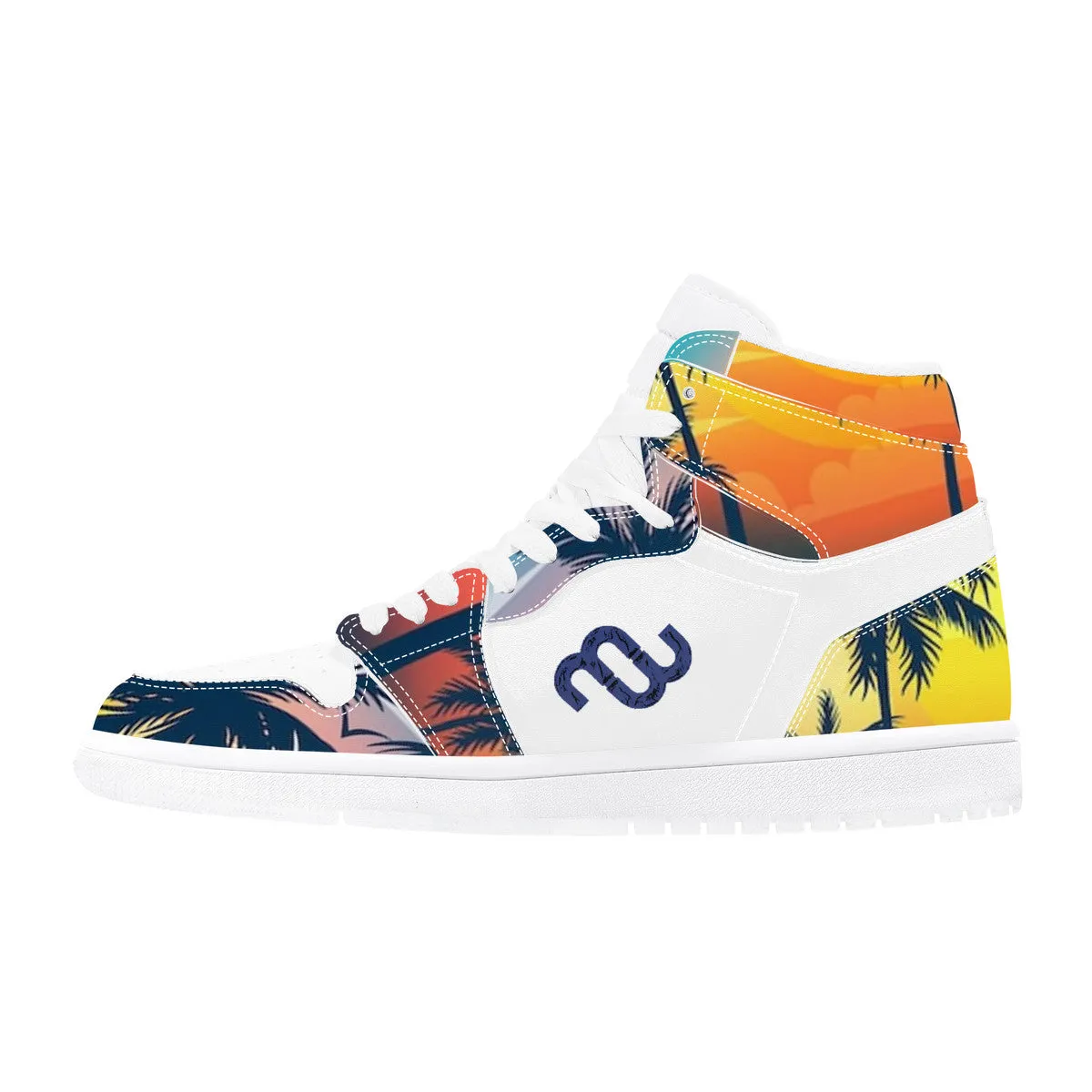 Highly rated Sneaker Priority access Synthetic Money High Top D17 Leather Bushae