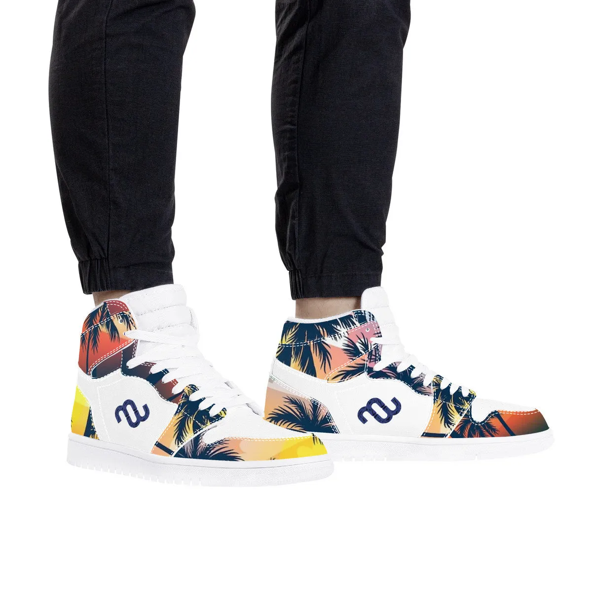 Highly rated Sneaker Priority access Synthetic Money High Top D17 Leather Bushae