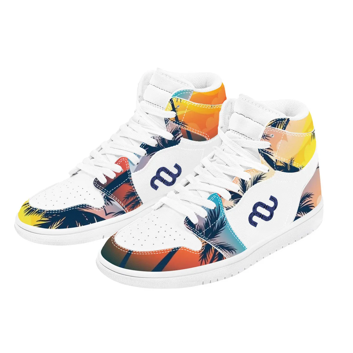 Highly rated Sneaker Priority access Synthetic Money High Top D17 Leather Bushae