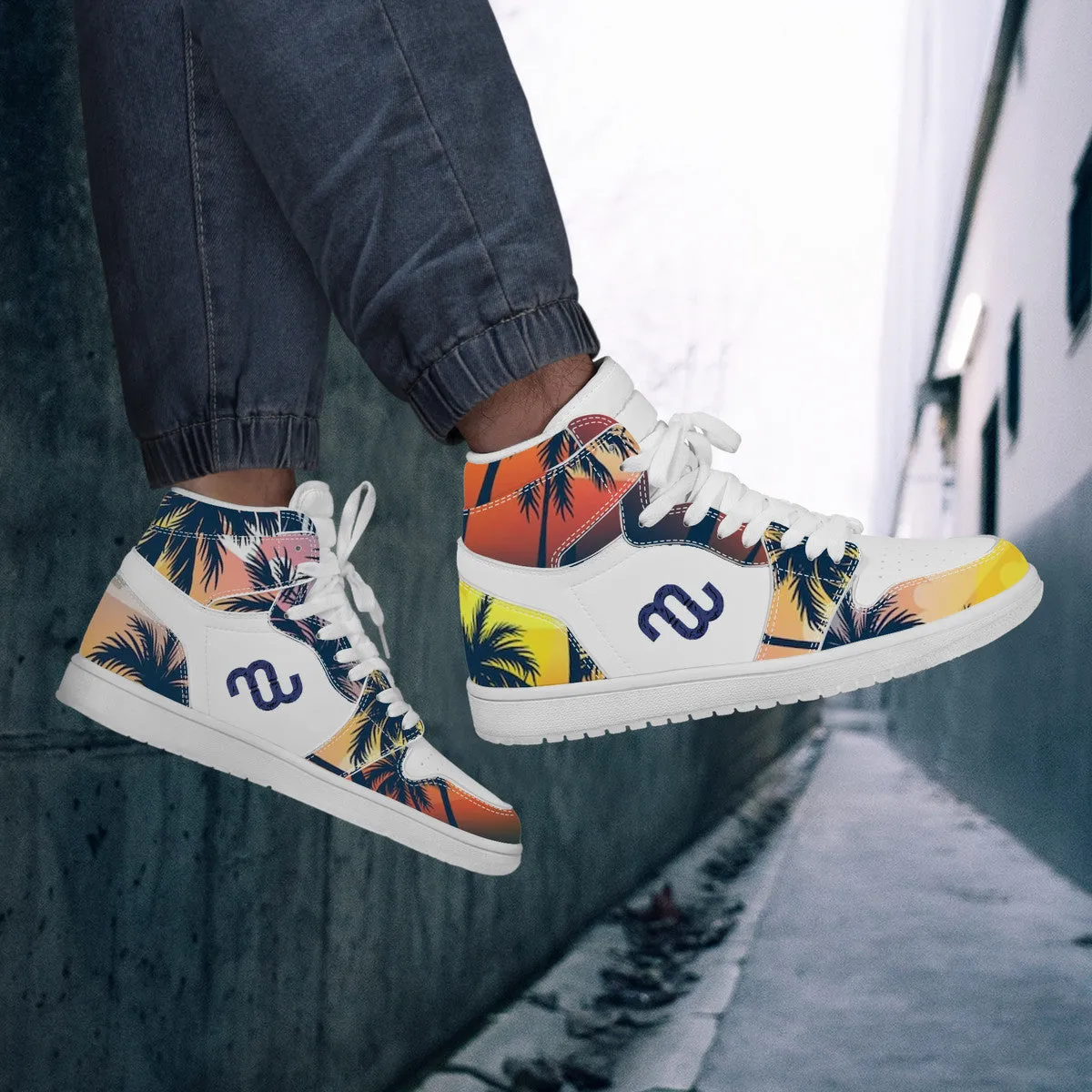 Highly rated Sneaker Priority access Synthetic Money High Top D17 Leather Bushae