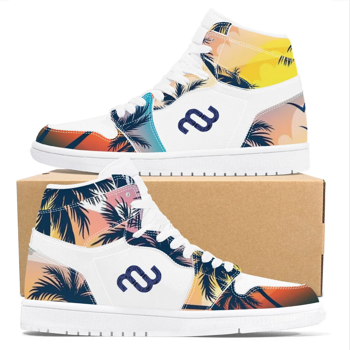 Highly rated Sneaker Priority access Synthetic Money High Top D17 Leather Bushae
