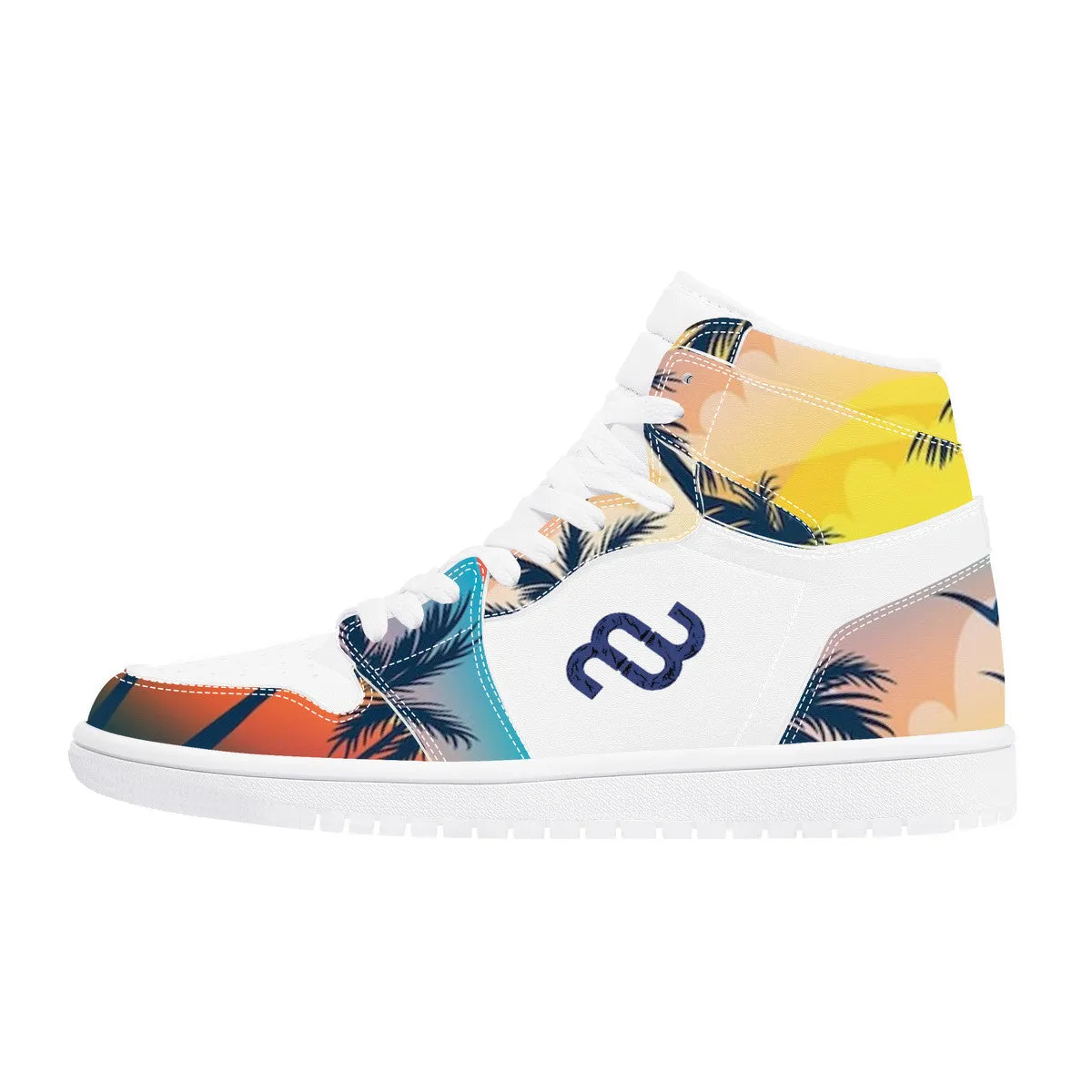 Highly rated Sneaker Priority access Synthetic Money High Top D17 Leather Bushae