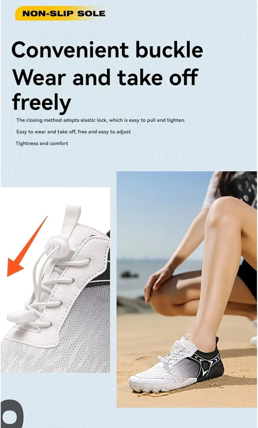 Hike Barefoot Shoes Womens Men Non-Slip Quick Dry Wide Toe Athletic Footwear Soft Comfortable Lightweight Hiking Beach Walking Shoes Unisex