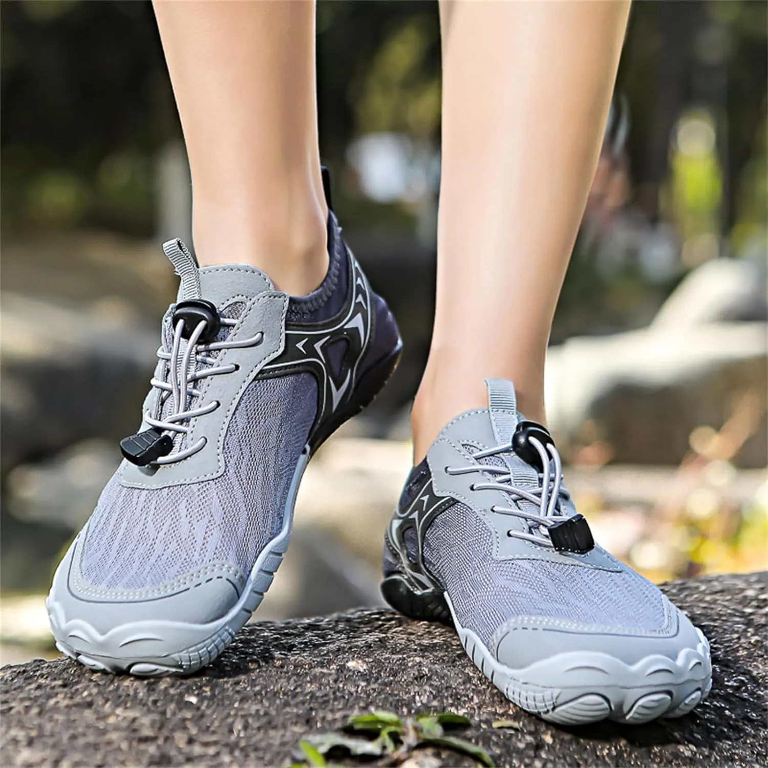 Hike Barefoot Shoes Womens Men Non-Slip Quick Dry Wide Toe Athletic Footwear Soft Comfortable Lightweight Hiking Beach Walking Shoes Unisex