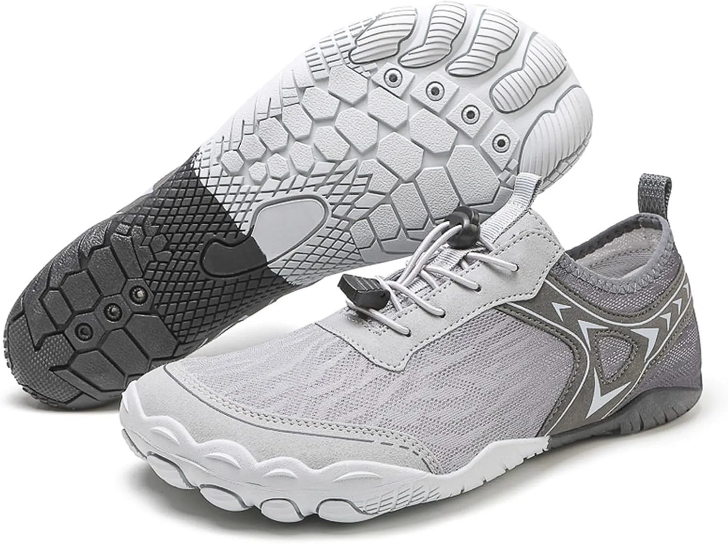 Hike Barefoot Shoes Womens Men Non-Slip Quick Dry Wide Toe Athletic Footwear Soft Comfortable Lightweight Hiking Beach Walking Shoes Unisex