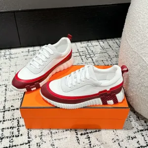HM Sneaker In White Mesh Fabric 985317