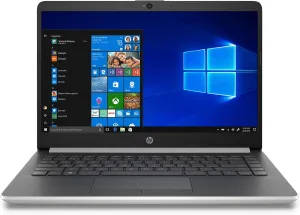 HP 2020 14" Laptop Computer/Intel Celeron N4000 up to 2.6GHz/ 4GB DDR4 RAM/ 64GB eMMC/ 802.11ac WiFi/Bluetooth 4.2/ Intel UHD Graphics 605/ Office 365 Personal 1-Year/Natural Silver/Windows 10
