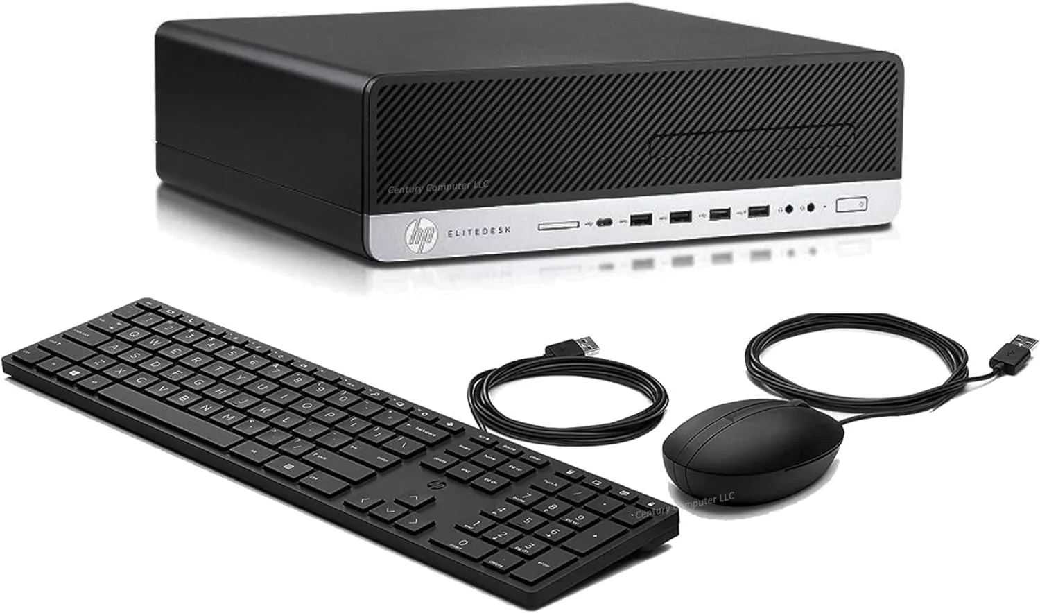 HP EliteDesk 800 G5 SFF Desktop Computer PC, Intel Core i5-9500T, 16GB DDR4 RAM, 256GB SSD, WiFi, Keyboard & Mouse, DisplayPort, Windows 11 Pro (Renewed)