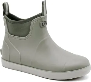 Hsttgsr Men's Deck Boots, Rubber Rain Boots Waterproof Fishing Boots, Ankle Anti-Slip High Traction Boots for Professional Premium Neoprene, Garden Boots Shoes Footwear Booties for Men Outdoor Work