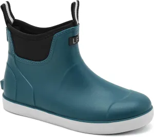 Hsttgsr Men's Deck Boots, Rubber Rain Boots Waterproof Fishing Boots, Ankle Anti-Slip High Traction Boots for Professional Premium Neoprene, Garden Boots Shoes Footwear Booties for Men Outdoor Work