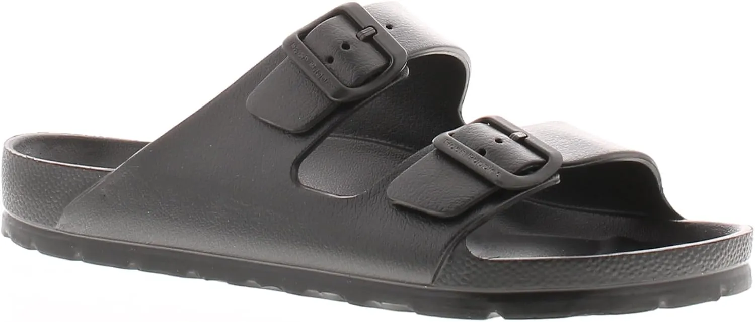 Hush Puppies Sandal Mens Summer, Black, 9