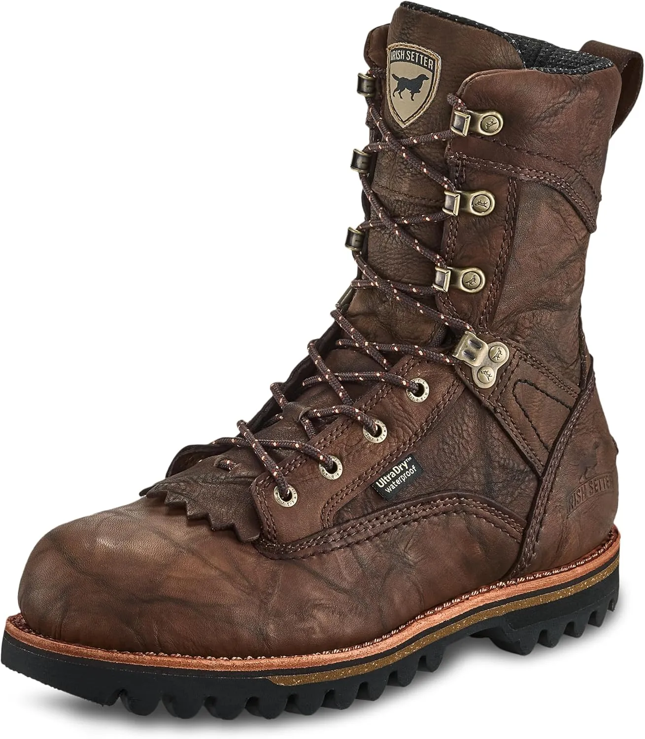 Irish Setter, Elk Tracker, Men’s, 10", Waterproof, Uninsulated, Hunting Boot, Brown
