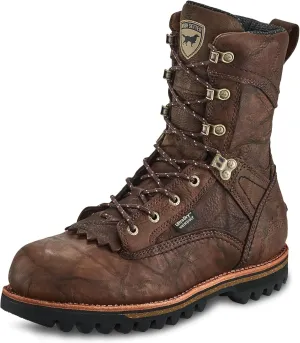 Irish Setter, Elk Tracker, Men’s, 10", Waterproof, Uninsulated, Hunting Boot, Brown