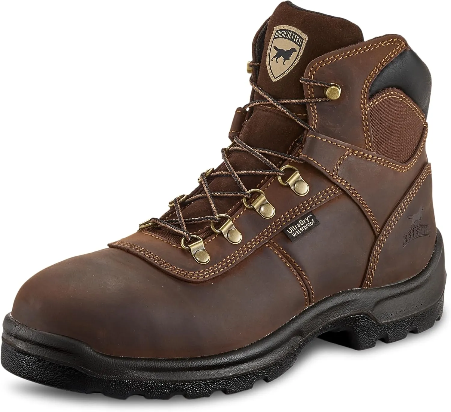 Irish Setter, Ely, Men's, 6", Waterproof, Soft Toe, Work Boot
