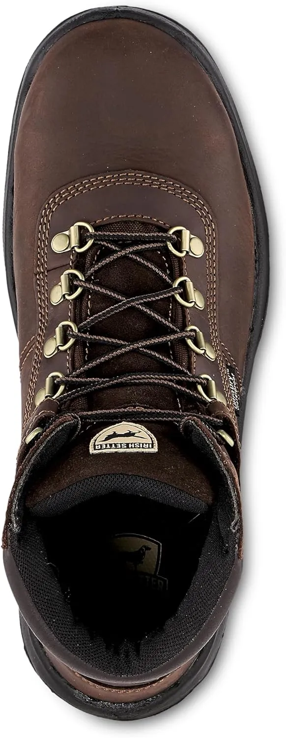 Irish Setter, Ely, Men's, 6", Waterproof, Soft Toe, Work Boot