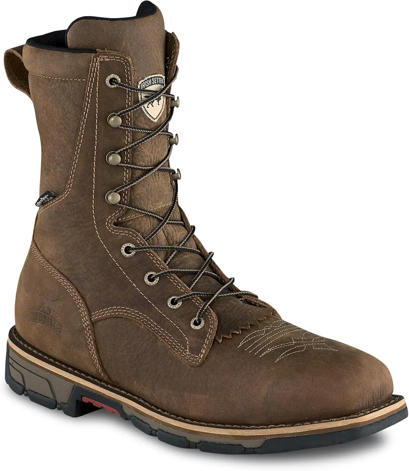 Irish Setter, Marshall, Men’s, 9", Waterproof, Steel Safety Toe, Work Boot