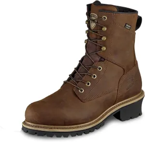 Irish Setter, Mesabi, Men’s, 8", Waterproof, Insulated 600g, Steel Safety Toe, Logger Boot